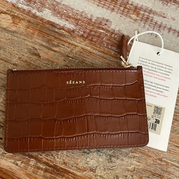 Sezane Alfred Wallet. Camel - Picture 3 of 5